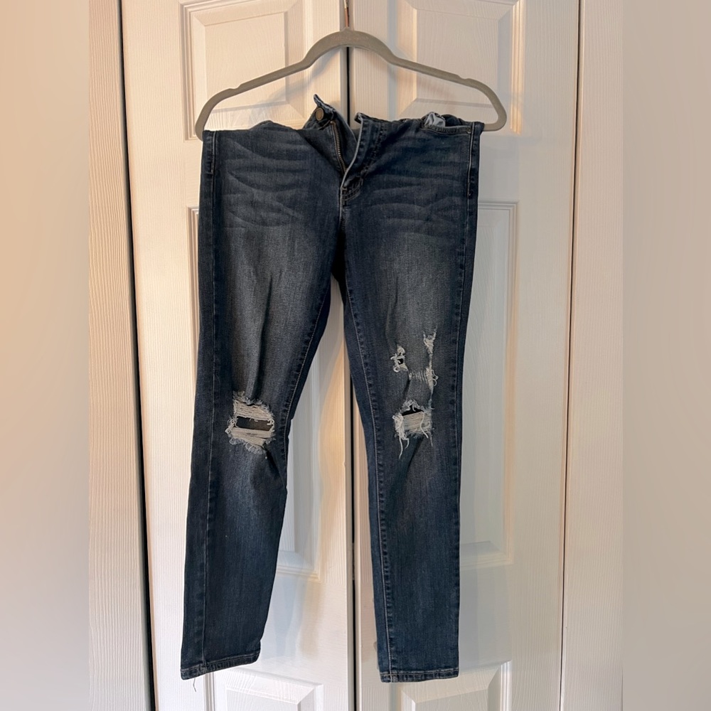 Just Black Distressed Jeans